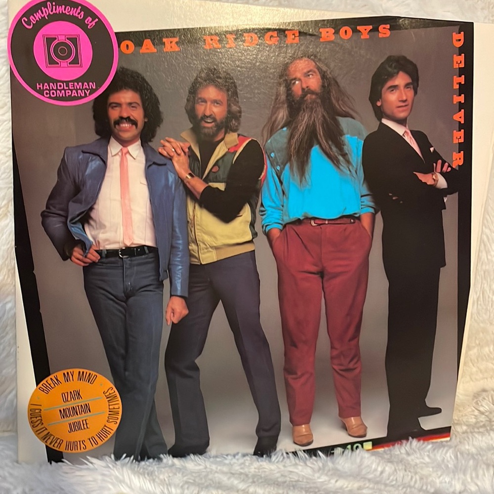 "THE OAK RIDGE BOYS, DELIVER" 1983 MCA 5455